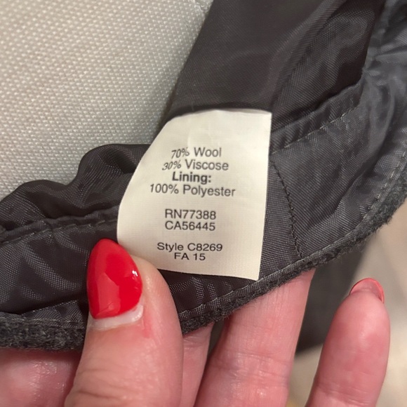 EUC J. Crew Charcoal Wool Pencil Skirt - Picture 7 of 8